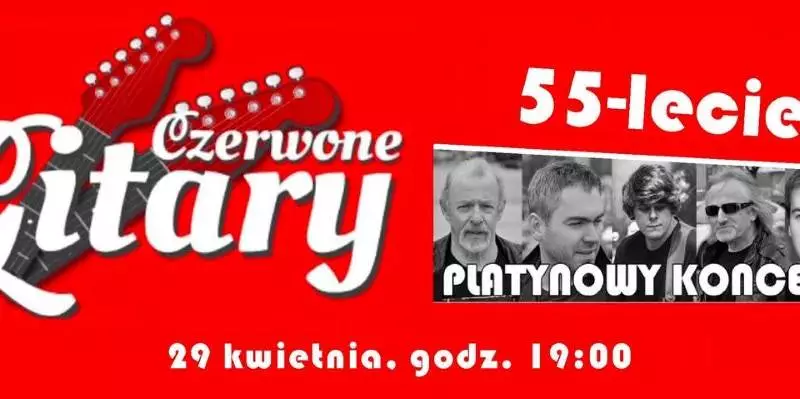 55-lecie Czerwonych Gitar w Wodzisławskim Centrum Kultury!