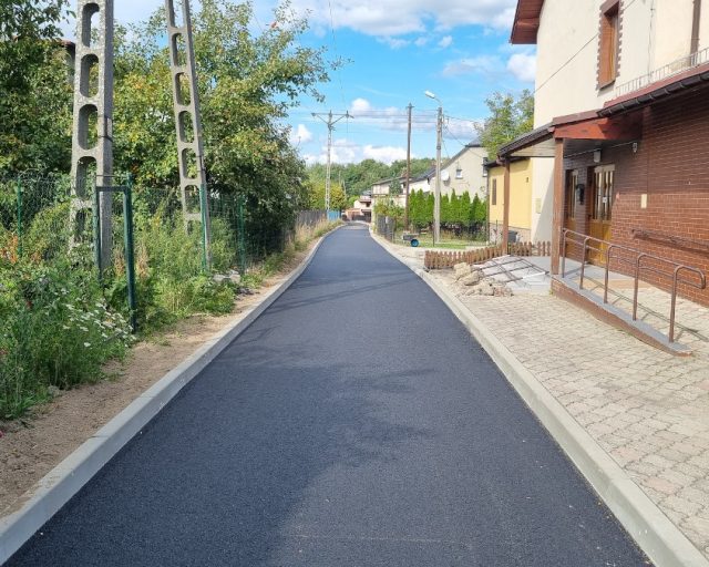 Ulica Ziemowita w Wodzisławiu Śląskim po remoncie. Prace na finiszu