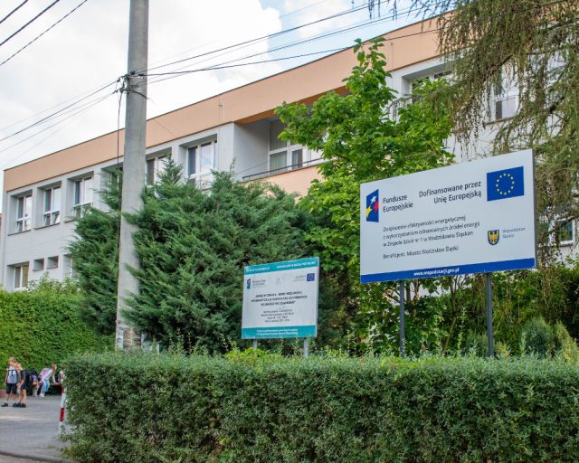 Termomodernizacja Zespołu Szkół nr 1 w Wodzisławiu Śląskim ruszyła