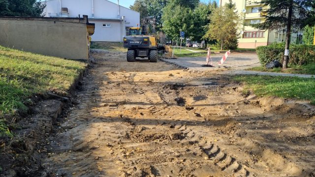 Modernizacja nawierzchni i chodników na osiedlu 1 Maja