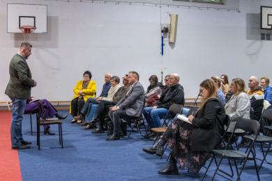 Ostatnie spotkanie prezydenta z mieszkańcami Wodzisławia w 2025 roku