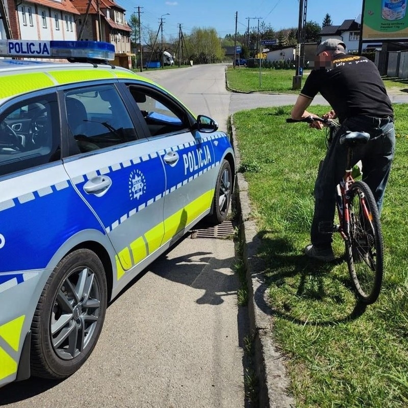Bezpieczny cyklista: Policja sprawdza rowerzystów i użytkowników hulajnóg