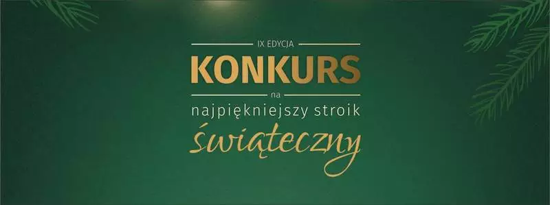 Czas na kreatywność – świąteczny konkurs na najpiękniejszy stroik!