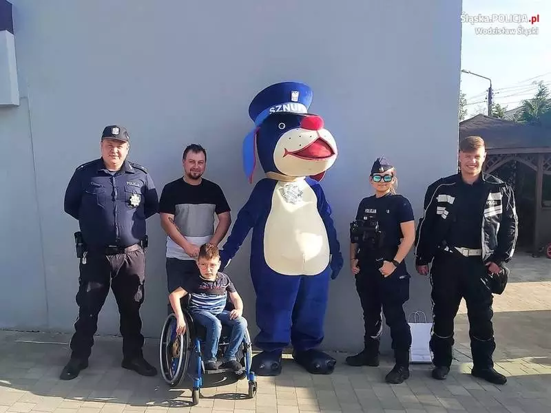 Gorzyczki: Policja spełniła marzenie Bartka. Urodzinowa niespodzianka