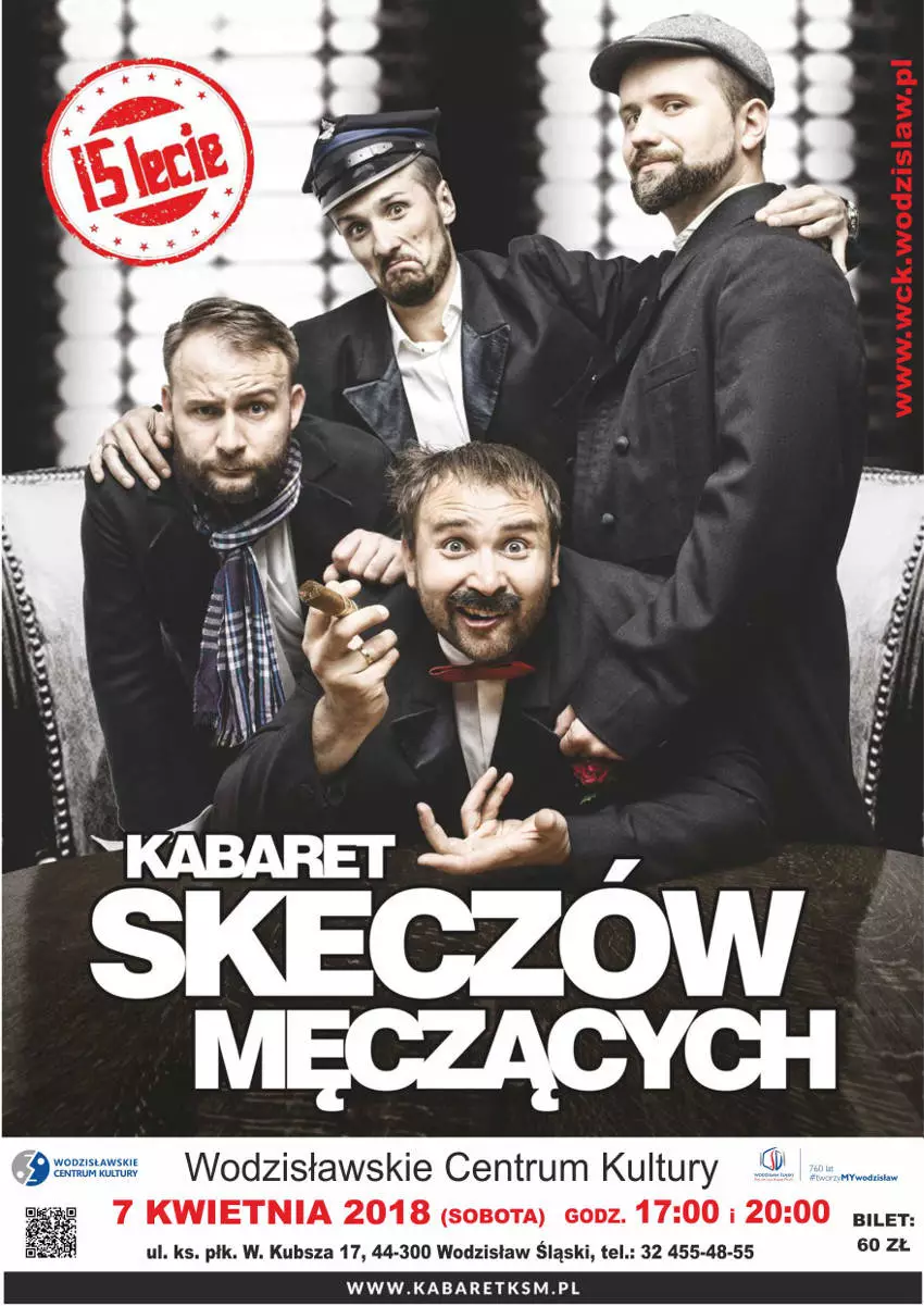 Kabaret Skeczów M&#281;cz&#261;cych z nowym programem w WCK