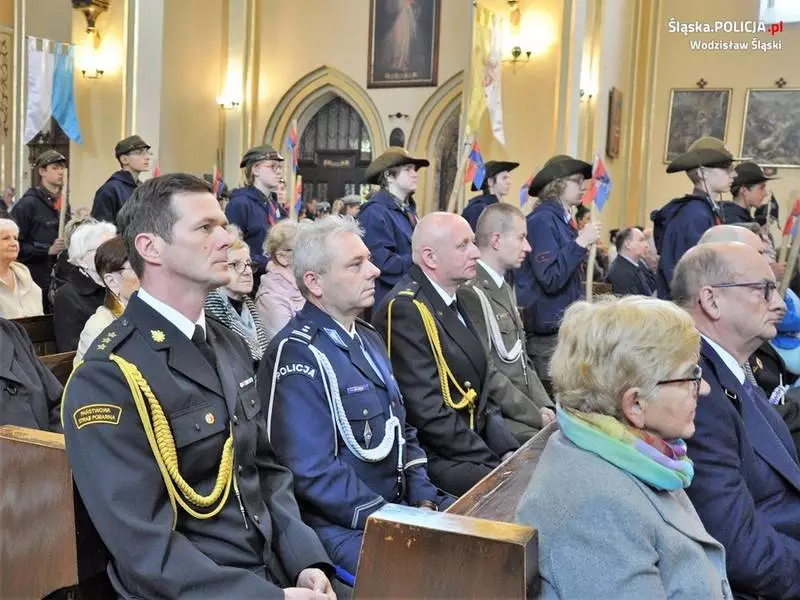 Uroczystości 3-go Maja w Wodzisławiu Śląskim