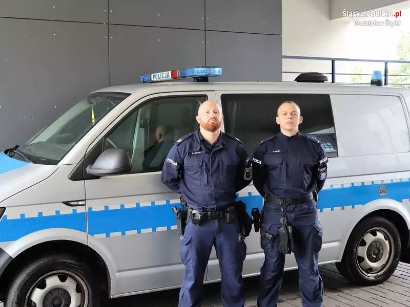 Wodzisławscy policjanci uratowali 55-latka